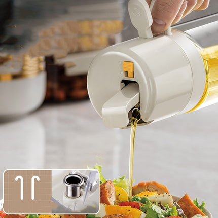 2-in-1 Oil Sprayer & Dispenser – Olive Oil Mister for BBQ, Baking & Kitchen Use