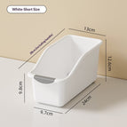 White Light Gray / Small Short With Wheels / 1pc