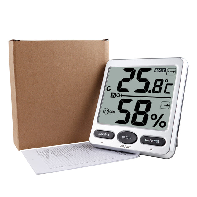 Household Electronic Digital Thermometer for Living Room, Hanging Wall Display, Baby Room