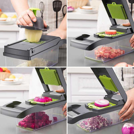 Kitchen Chopper & Grater – Potato Dicer & Shredded Grater for Household Use