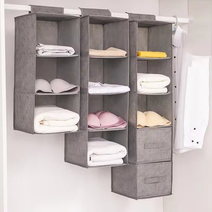 Hanging Storage Bag Closet Drawer Organizer