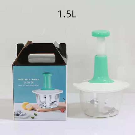 Manual Press Chopper – Minced Meat & Stirring Machine
