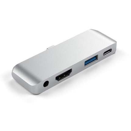 Apple-compatible iPad Pro USB-C Hub with HDMI, USB, 3.5mm Audio & PD Charging