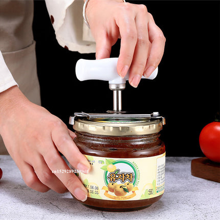 Stainless Steel Adjustable Jar & Can Opener Manual Lid Remover Tool