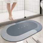Blue oval / 40cmx160cm