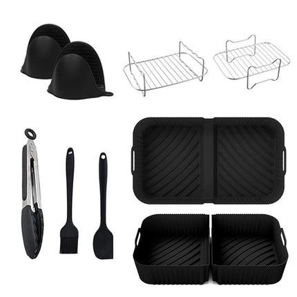 High Temperature Resistance Air Fryer Silicone Baking Tray Air Fryer Accessories
