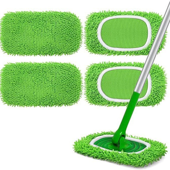 Mop Chenille Flat Mop Pad Water-absorbing Replacement