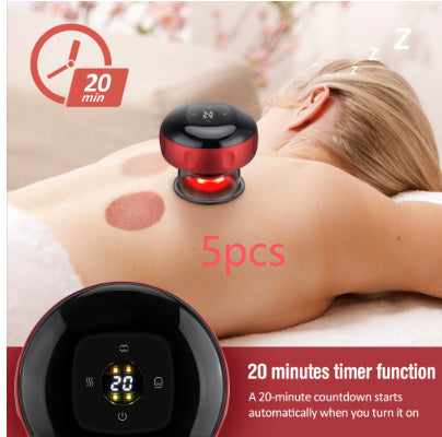 Electric Vacuum Cupping Massage Body Cups Anti-Cellulite Therapy Massager For Body Electric Guasha Scraping