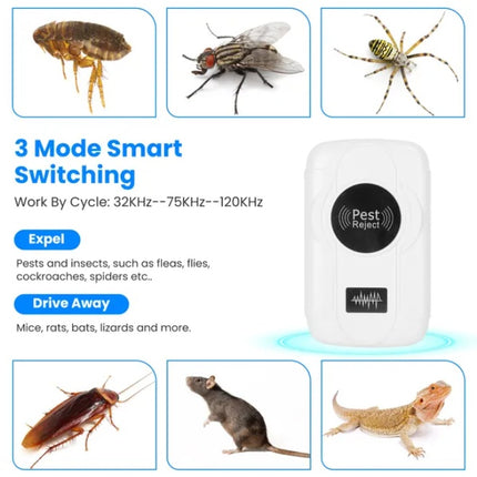 120KHz Ultrasonic Insect Repellent Indoor Plug