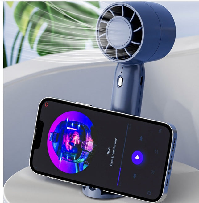 Mini Handheld Portable USB Rechargeable Fan – Adjustable Desk & Table Fan for Home, Office, Travel & Outdoor Use