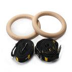 28mm wooden ring with webbing