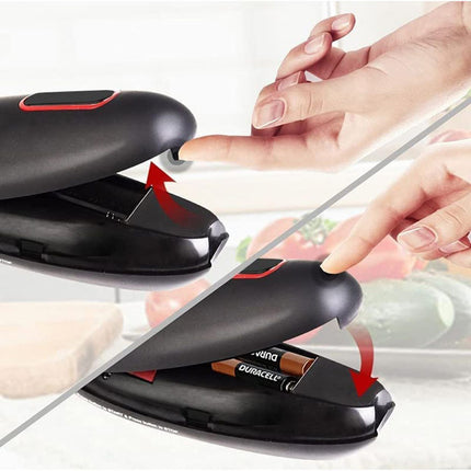 One-Touch Electric Can Opener – Portable Hands-Free Kitchen Tool