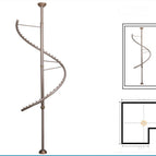 Coat hanger gold large