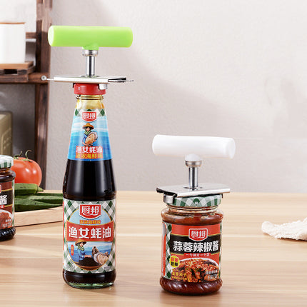 Adjustable Stainless Steel Jar & Bottle Opener for Kitchen