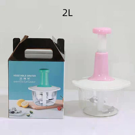Manual Press Chopper – Minced Meat & Stirring Machine