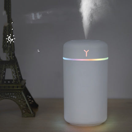 Portable Rechargeable Seven-color Silent Aromatherapy Car Humidifier