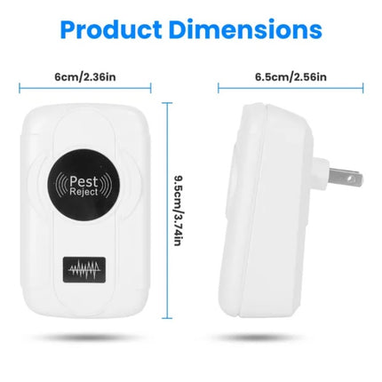120KHz Ultrasonic Insect Repellent Indoor Plug