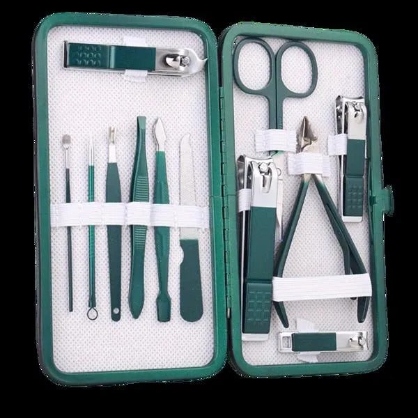 12-Piece Stainless Steel Nail Care Kit