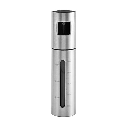 Stainless Steel Oil Sprayer – Press-Type Olive Oil Mister for Kitchen & BBQ
