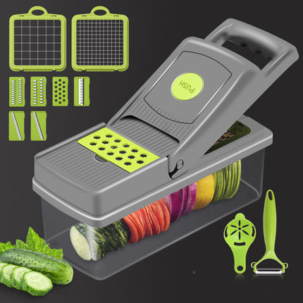 Kitchen Chopper & Grater – Potato Dicer & Shredded Grater for Household Use