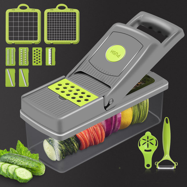 Kitchen Chopper & Grater – Potato Dicer & Shredded Grater for Household Use