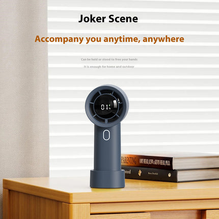 USB Rechargeable Handheld & Desktop High-Speed Turbo Fan