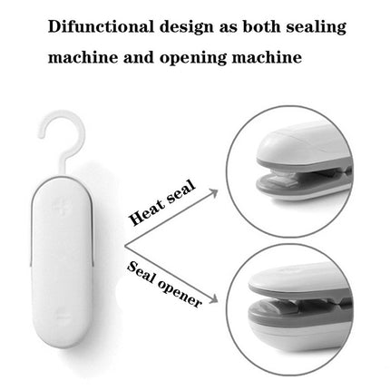 Mini Sealer Portable Plastic Packaging Convenient Food Snacks Stickers And Seals