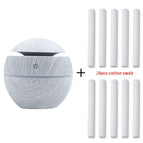 White with 20 cotton swabs