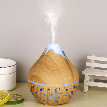 Small Vase Portable USB Aroma Diffuser – Car-Mounted Air Conditioning Mini Humidifier