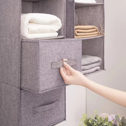 Hanging Storage Bag Closet Drawer Organizer