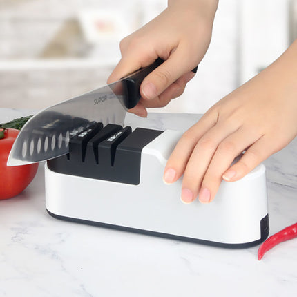 USB Rechargeable Electric High Precision Household Knife Sharpener