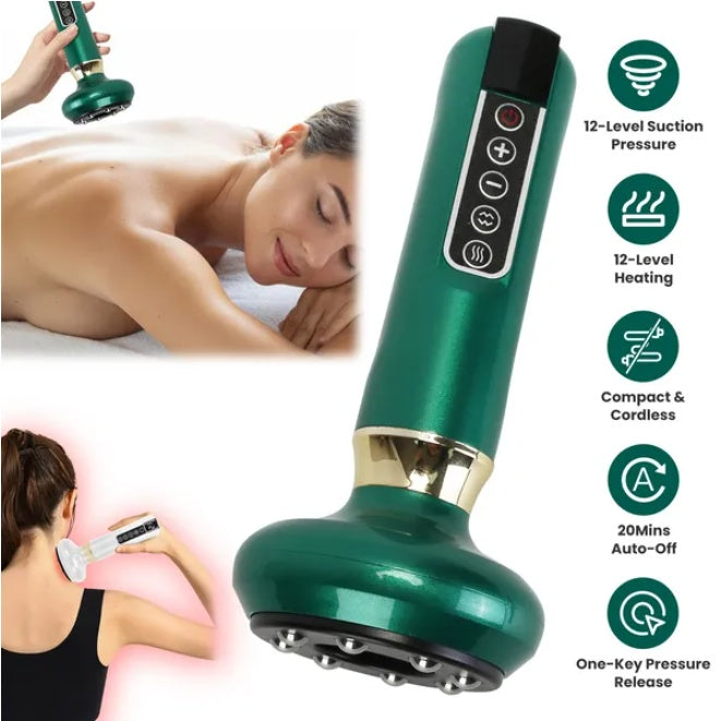 Handheld Vacuum Suction Cup Massager Beauty Tool