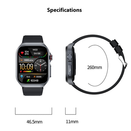 Smart Watch ECG Bluetooth Calling