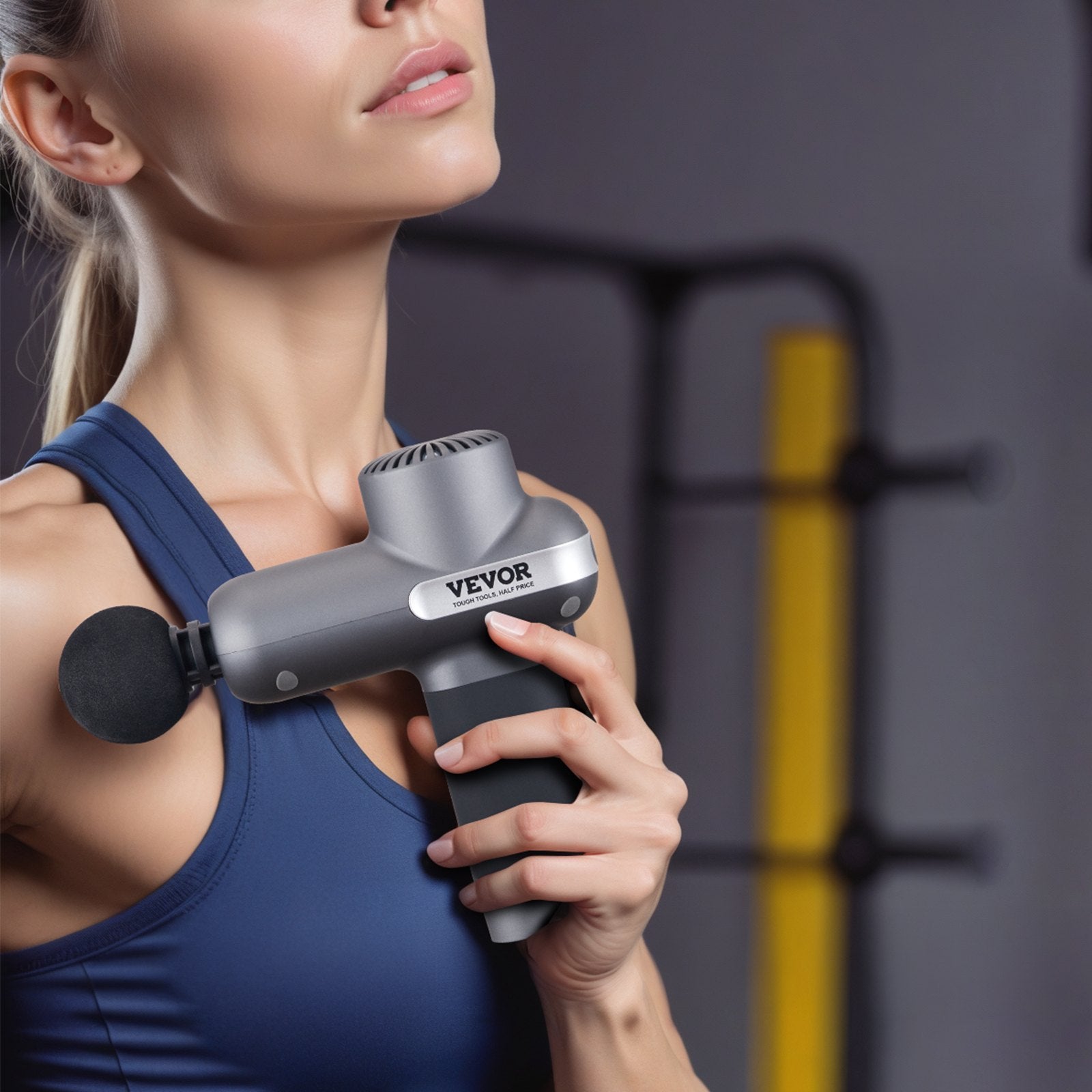 VEVOR Massage Gun Deep Tissue, Percussion Muscle Massager For Athletes