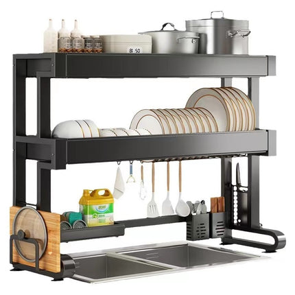Kitchen Sink Drain Rack – Bowl, Spoon & Chopsticks Storage Organizer