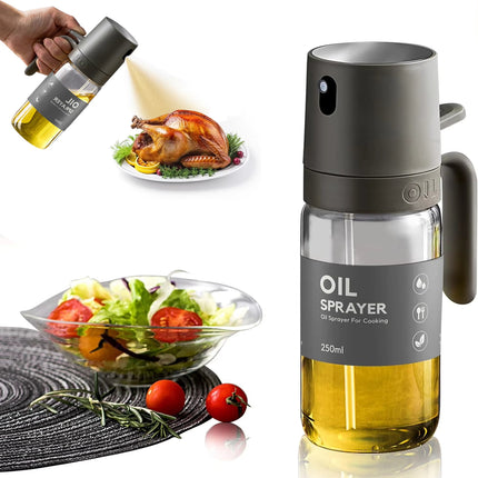 Glass Oil Sprayer Bottle – Olive Oil Mister & Dispenser for BBQ, Baking & Kitchen Use