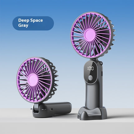 Portable USB Charging Folding Handheld Mini Fan Desktop Little Fan