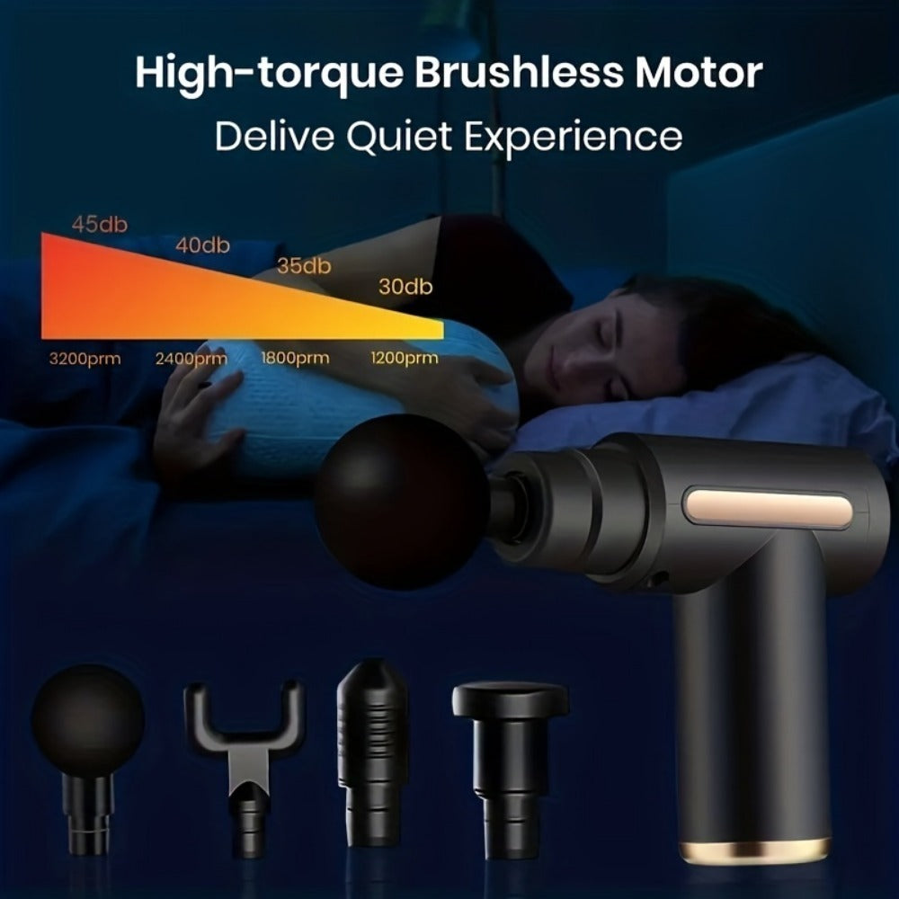Random Household Portable Muscle Relaxer Small Massager Mini Fascia Gun