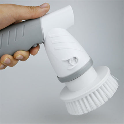 Household Automatic Long Handle Multifunctional Electric Cleaning Brush