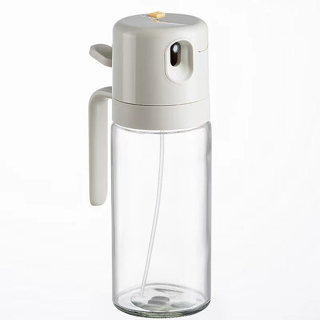 2-in-1 Oil Sprayer & Dispenser – Olive Oil Mister for BBQ, Baking & Kitchen Use
