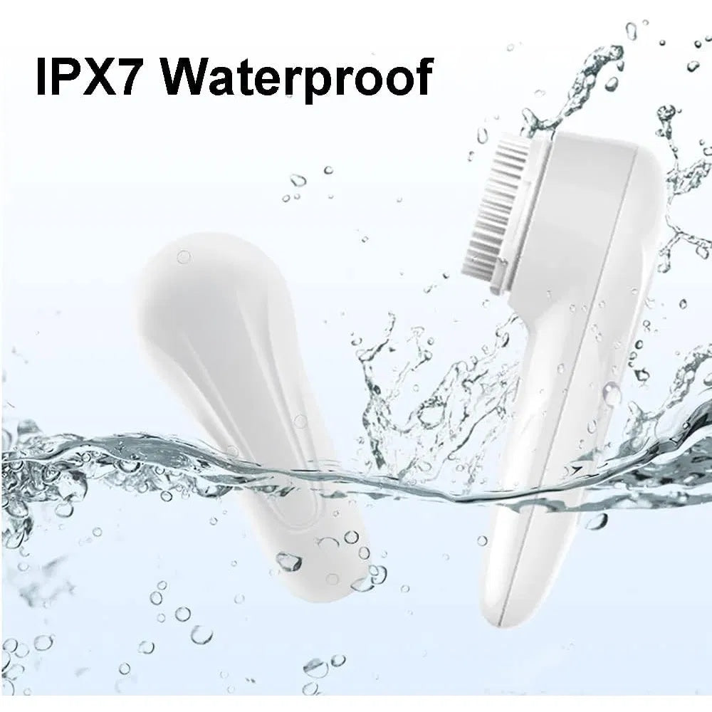 Facial Cleansing Brush With 3 Brush Heads For Daily Skin Care, Rechargeable And Gentle Face Exfoliator