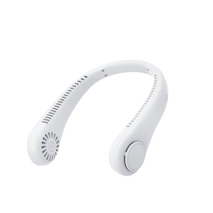 Rechargeable USB Bladeless Neck Fan – Portable Hands-Free Mini Fan for Travel, Sports & Outdoors