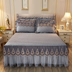 Light Sha Man Dance Light Gra / 120x200 / Pillowcase bedside cover bed