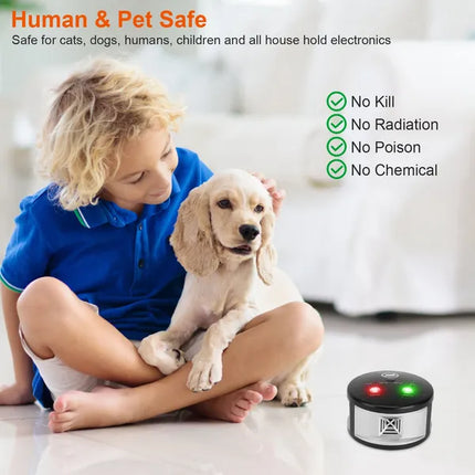 360° Ultrasonic Pest Repeller Plug-In – Electronic Mouse & Pest Deterrent
